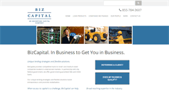 Desktop Screenshot of biz-capital.com